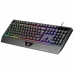 Keyboard Mars Gaming Black Spanish Qwerty