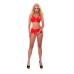 Conjunto de Lingerie Guilty Pleasure Vermelho (S)