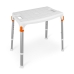 Sedia Pieghevole Timago KING SS1-20 Bianco Arancio Acciaio