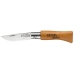 Tranchiermesser Opinel Kohlenstoffstahl Buchenholz 3,5 cm