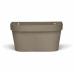 Självvattnande blomkruka Garden ID Beige-brun (taupe)