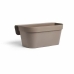 Self-watering planter Garden ID Taupe