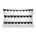 Funda de almohada Kids&Cotton Guildo black 40x60cm