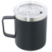 Caneca Térmica com Tampa Alexandra House Living Preto Metal 350 ml