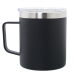 Caneca Térmica com Tampa Alexandra House Living Preto Metal 350 ml