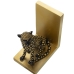 Boekensteun Alexandra House Living Dourado Acrílico Plástico Melamina Leopardo 15 x 19 x 10 cm 2 Peças