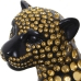 Bookend Alexandra House Living Golden Acrylic Plastic Melamin Leopard 15 x 19 x 10 cm 2 Pieces