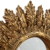 Wall mirror Alexandra House Living Golden 22 x 22 x 2 cm