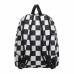 Σχολική Τσάντα Vans Old Skool Check Backpack VN000H4X3M41 Μαύρο