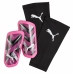 Football Shinguards Puma ULTRA Flex leeve Poison Rosa Dark pink