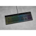 Billentyűzet Corsair K55 RGB Pro Fekete Spanyol Qwerty QWERTY