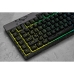 Billentyűzet Corsair K55 RGB Pro Fekete Spanyol Qwerty QWERTY