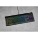 Billentyűzet Corsair K55 RGB Pro Fekete Spanyol Qwerty QWERTY