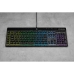 Billentyűzet Corsair K55 RGB Pro Fekete Spanyol Qwerty QWERTY