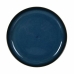 Snack tray La Mediterránea Chester Blue Circular 19,6 x 2,2 cm (18 Units)