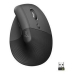 Mouse senza Fili Logitech Lift for Business Grafite Acciaio