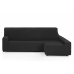 Funda para chaise longue de brazo corto izquierdo Hosteline OLIMPO Negro 48 x 29 x 14 cm