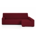 Hoes voor chaise longue met korte armleuning links Hosteline CAMERON Bordeaux 48 x 29 x 14 cm