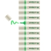 Fluoriscerende Markeerstift Edding EcoLine 24 Lichtgroen (10 Stuks)