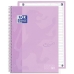 Caderno Oxford EUROPEANBOOK 1 Lavanda Pastel A4+ 80 Folhas 5 Peças (2 Unidades)