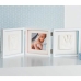 Cornice Portafoto BABY ART Birth Gift Bianco