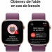 Chytré hodinky Apple Series 10 GPS 46 mm Ružové zlato