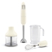 Mixer Manual Multifuncțional cu Accesorii Smeg HBF03CREU Crem 700 W