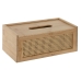 Pudełko na chusteczki Home ESPRIT Bambus Rattan 25 x 13 x 10 cm