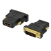 Adaptador HDMI a DVI Ewent EC1371 Negro