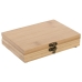 Set de Accesorii pentru Vin Home ESPRIT Natural Bambus 16 x 11 x 3 cm