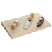 Set of Wine Accessories Home ESPRIT Dark brown MDF Wood 36 x 21 x 12 cm