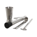 Cocktail Set Home ESPRIT Silver Stainless steel 500 ml 8 x 8 x 21 cm