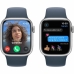 Chytré hodinky Apple Watch Series 9 Modrá Striebristý