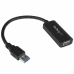 Adaptador USB 3.0 para VGA Startech USB32VGAV Preto