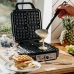 Máquina para Waffles Adler AD 3083 Preto Prateado 1800 W