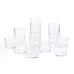 Conjunto de Copos Luminarc Chiquito Transparente Vidro 230 ml (16 Unidades)