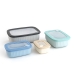 Set Lunchboxen Bidasoa Mia Multicolour Plastic BPA-vrij 380 ml 850 ml 1,6 L 2,85 L (4 Stuks)