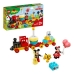 Építő készlet Duplo Mickey and Minnie Birthday Train Lego Tren de Cumpleaños de Mickey y Minnie Többszínű 22 Darabok