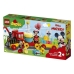 Építő készlet Duplo Mickey and Minnie Birthday Train Lego Tren de Cumpleaños de Mickey y Minnie Többszínű 22 Darabok