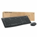 Teclado e Rato sem Fios Logitech Preto