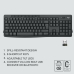 Clavier et souris sans fil Logitech Noir