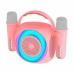 Dankzij de draagbare Bluetooth®-luidsprekers Cool Roze