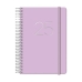 Agenda GLOSS DOHE 12574 Morado 12,5 x 18 cm Anual 2025