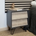 Nightstand Vinthera Moa Brown Grey 40 x 49,5 x 30 cm