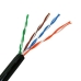 Kabel Sieciowy Sztywny UTP Kategoria 5e NANOCABLE 10.20.0304-EXT-BK 305 m Czarny