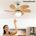 Deckenventilator mit Lampe InnovaGoods   Ø 75 cm 55W 55 W (Restauriert B)