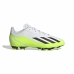 Chuteiras Infantis Adidas X Crazyfast.4 Fxg Amarelo Branco