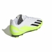 Chuteiras Infantis Adidas X Crazyfast.4 Fxg Amarelo Branco