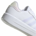 Chaussures de sport pour femme Adidas Court Platform Blanc