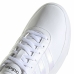 Chaussures de sport pour femme Adidas Court Platform Blanc